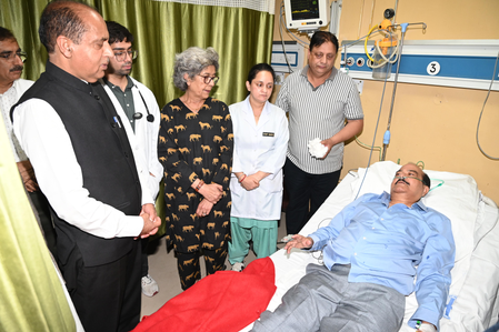 Himachal BJP MP Harsh Mahajan recovers after hospitalisation, expresses gratitude to party supporters