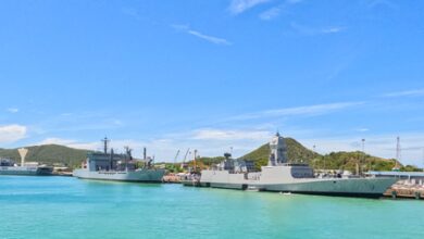Indian Navy ships arrive in Thailand to enhance interoperability