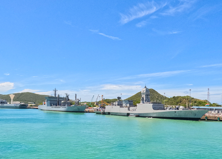 Indian Navy ships arrive in Thailand to enhance interoperability