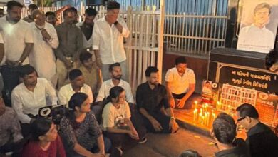 Gujarat: Students, Congress hold candle march over NEET aspirant’s death