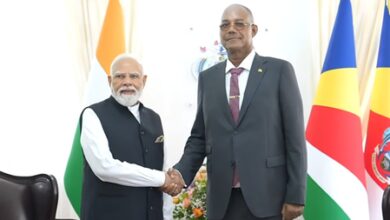 PM Modi holds bilateral talks with Seychelles President Patrick Herminie