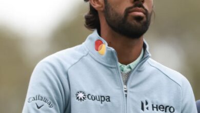 Golfer Akshay Bhatia stays within striking distance as Hovland takes slender Travelers lead