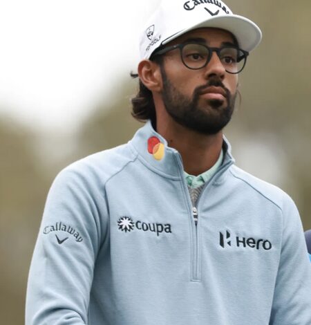 Golfer Akshay Bhatia stays within striking distance as Hovland takes slender Travelers lead