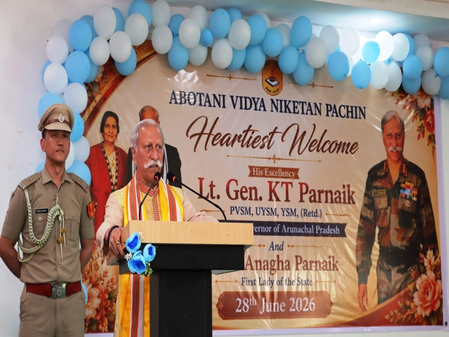 Arunachal Governor asks students to stay rooted in tradition while embracing innovation