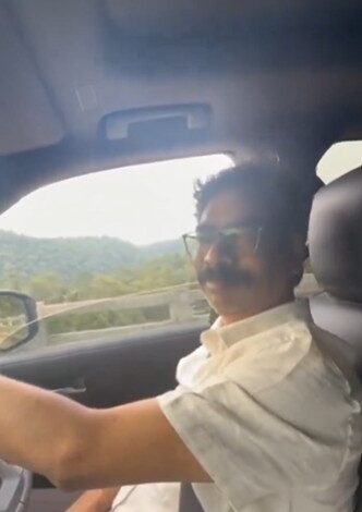 Hemant Soren takes monsoon drive to Jonha Falls, showcases Jharkhand’s scenic charm in viral reel