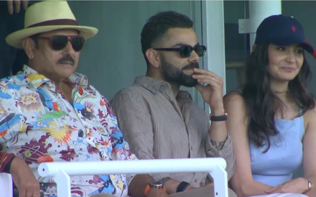 Women’s T20 WC: Kohli, Shastri, Dhawan cheer for India at Lord’s in must-win clash against Australia