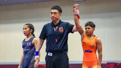 Three gold medals for women wrestlers as India dominates day 2 of U15 Asian Championships