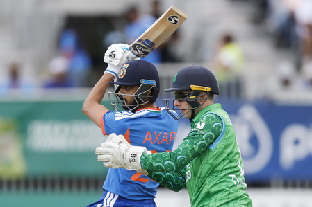 2nd T20I: Tector, Moondra, Hollard star as Ireland stun India by one run, win 2‑0 series sweep (Ld)
