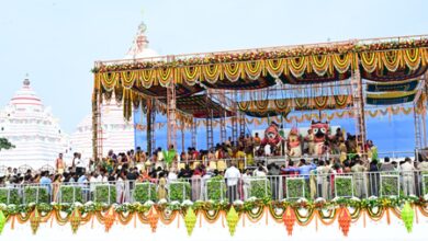 Lakhs of devotees throng Puri to witness sacred Snana Yatra ritual