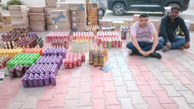 Gujarat: Illegal liquor seized in Gandhinagar; interstate link under probe