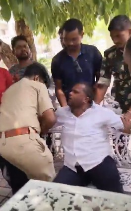 Telangana BJP leader taken into custody for manhandling school principal