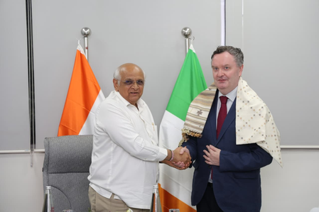 Gujarat CM invites Irish businesses to explore investment opportunities ahead of India-EU FTA