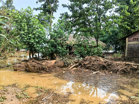 Flood situation worsens in Assam, over 45,000 people hit across seven districts