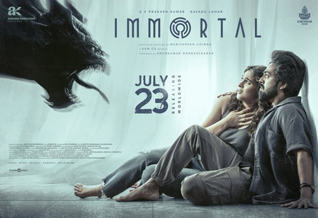 G V Prakash’s ‘Immortal’ to hit screens on July 23