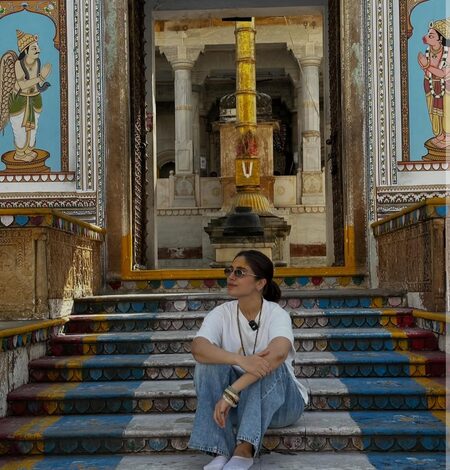 Bhumi Pednekar shares emotional journey through Pushkar’s sacred temples and ghats