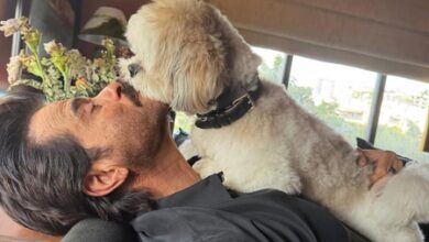 Anil Kapoor enjoys ‘Love served with extra licks’ as he spends quality time with his fur baby