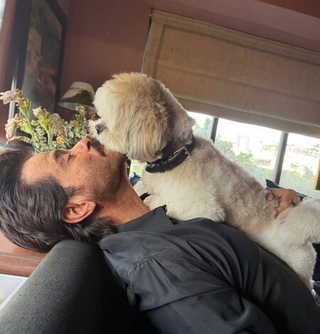 Anil Kapoor enjoys ‘Love served with extra licks’ as he spends quality time with his fur baby