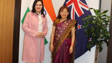 Indian envoy and New Zealand MP discuss bilateral ties, issues related to diaspora