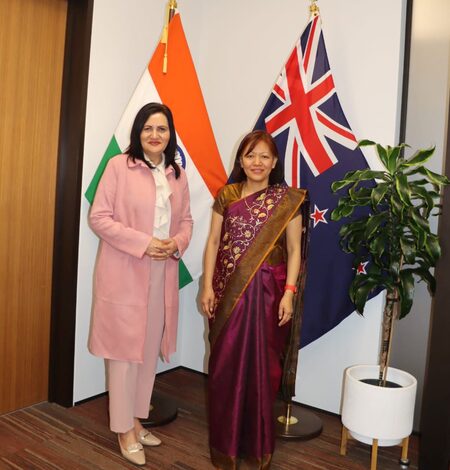 Indian envoy and New Zealand MP discuss bilateral ties, issues related to diaspora Indian envoy and New Zealand MP discuss bilateral ties, issues related to diaspora