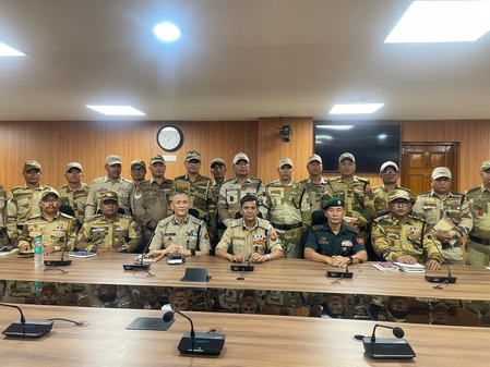 Manipur DGP reviews security across districts, lauds Cycle Patrol as effective community policing model Manipur DGP reviews security across districts, lauds Cycle Patrol as effective community policing model