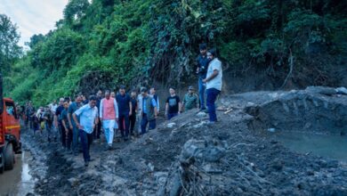 Scindia reviews NE flood situation; Union Ministers Chouhan and Rijiju assess damage in Arunachal