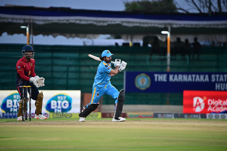 Maharaja Trophy KSCA T20: Shivamogga Yodhas edge Gulbarga Mystics by 1 run in thriller Maharaja Trophy KSCA T20: Shivamogga Yodhas edge Gulbarga Mystics by 1 run in thriller