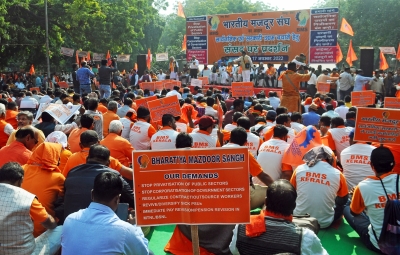 BMS warns of nationwide agitation against labour codes, seeks amendments to protect workers’ rights BMS warns of nationwide agitation against labour codes, seeks amendments to protect workers’ rights