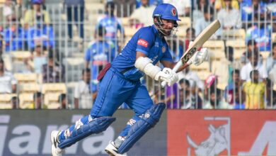 Aghanistan skipper Hashmatullah Shahid fined for breaching ICC Code of Conduct vs India in third ODI Aghanistan skipper Hashmatullah Shahid fined for breaching ICC Code of Conduct vs India in third ODI