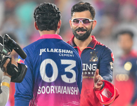 ‘That’s why we see guys like Sooryavanshi hit first ball for six’: Steyn contrasts fearless youngsters with Kohli’s longevity