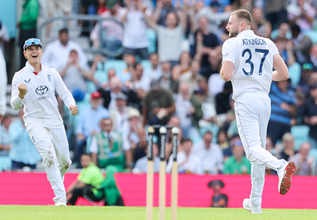 Gus Atkinson five-for guides England to 115-run win against New Zealand in 1st Test Gus Atkinson five-for guides England to 115-run win against New Zealand in 1st Test