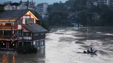 10,000 residents evacuated as torrential rain batters China’s Guizhou 10,000 residents evacuated as torrential rain batters China’s Guizhou