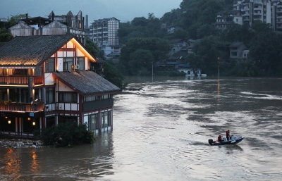 10,000 residents evacuated as torrential rain batters China’s Guizhou