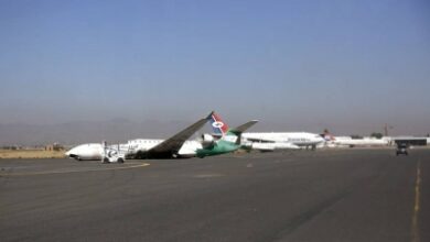 Houthi TV reports Saudi airstrikes on Sanaa airport