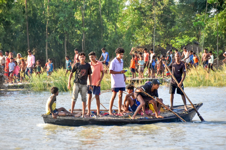 Flood situation worsens in north Bihar as Nepal rains swell rivers Flood situation worsens in north Bihar as Nepal rains swell rivers