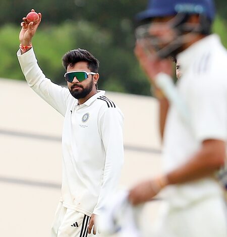 Nurtured by father, guided by Pandit: How Saransh Jain forced his way into India’s Test squad Nurtured by father, guided by Pandit: How Saransh Jain forced his way into India’s Test squad