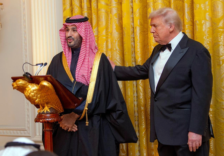 Trump ties Saudi nuclear deal to Israel pact Trump ties Saudi nuclear deal to Israel pact