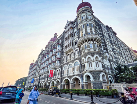 Bomb threat at Mumbai’s Taj Hotel declared hoax after security check Bomb threat at Mumbai’s Taj Hotel declared hoax after security check