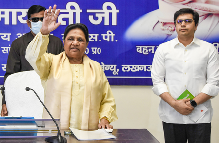Mayawati’s nephew Akash Anand to kickstart BSP’s poll campaign from Hathras, next month Mayawati’s nephew Akash Anand to kickstart BSP’s poll campaign from Hathras, next month