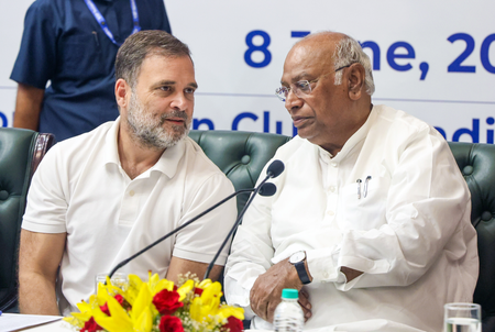 Ram Temple theft case: NDA hits back at Rahul, Kharge; INDIA bloc cites Oppn’s duty Ram Temple theft case: NDA hits back at Rahul, Kharge; INDIA bloc cites Oppn’s duty
