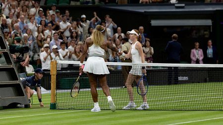Wimbledon: Joint holds nerve to derail Serena’s comeback Wimbledon: Joint holds nerve to derail Serena’s comeback