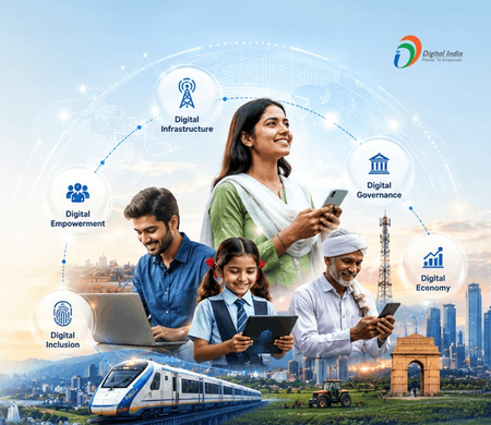 ‘Digital India’ redefined governance, empowered citizens, accelerated development: PM Modi ‘Digital India’ redefined governance, empowered citizens, accelerated development: PM Modi
