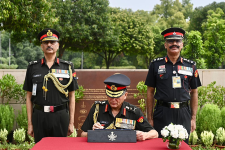 Will lead Indian Army with ideals of duty, honour and Nation First: Gen Dhiraj Seth