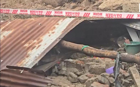 Gujarat: Two dead after under-construction mall wall collapses on house Gujarat: Two dead after under-construction mall wall collapses on house