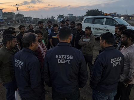 Excise team attacked near Patna’s Paliganj during return from liquor raid, investigation underway Excise team attacked near Patna’s Paliganj during return from liquor raid, investigation underway