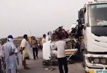 Four Amarnath pilgrims from Rajasthan killed in van-truck collision on Punjab highway Four Amarnath pilgrims from Rajasthan killed in van-truck collision on Punjab highway