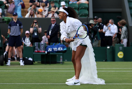 Wimbledon: Osaka storms into third round as kimono-inspired obi steals the spotlight