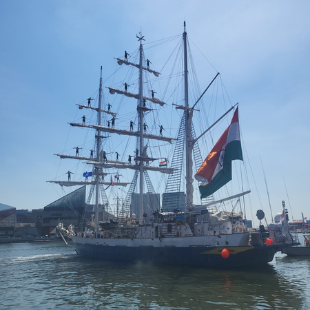 INS Sudarshini heads for New York to participate in SAIL4th 250 New York and SAIL Boston