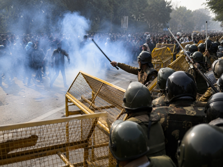 Reservation protest turns violent in Jaipur, police deploy tear gas and cane-charge