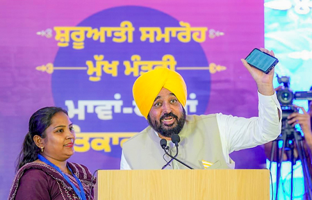 Punjab CM rolls out monthly financial scheme for 40 lakh women