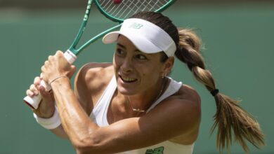 Wimbledon: Sabalenka sets up Osaka clash with win over Ostapenko